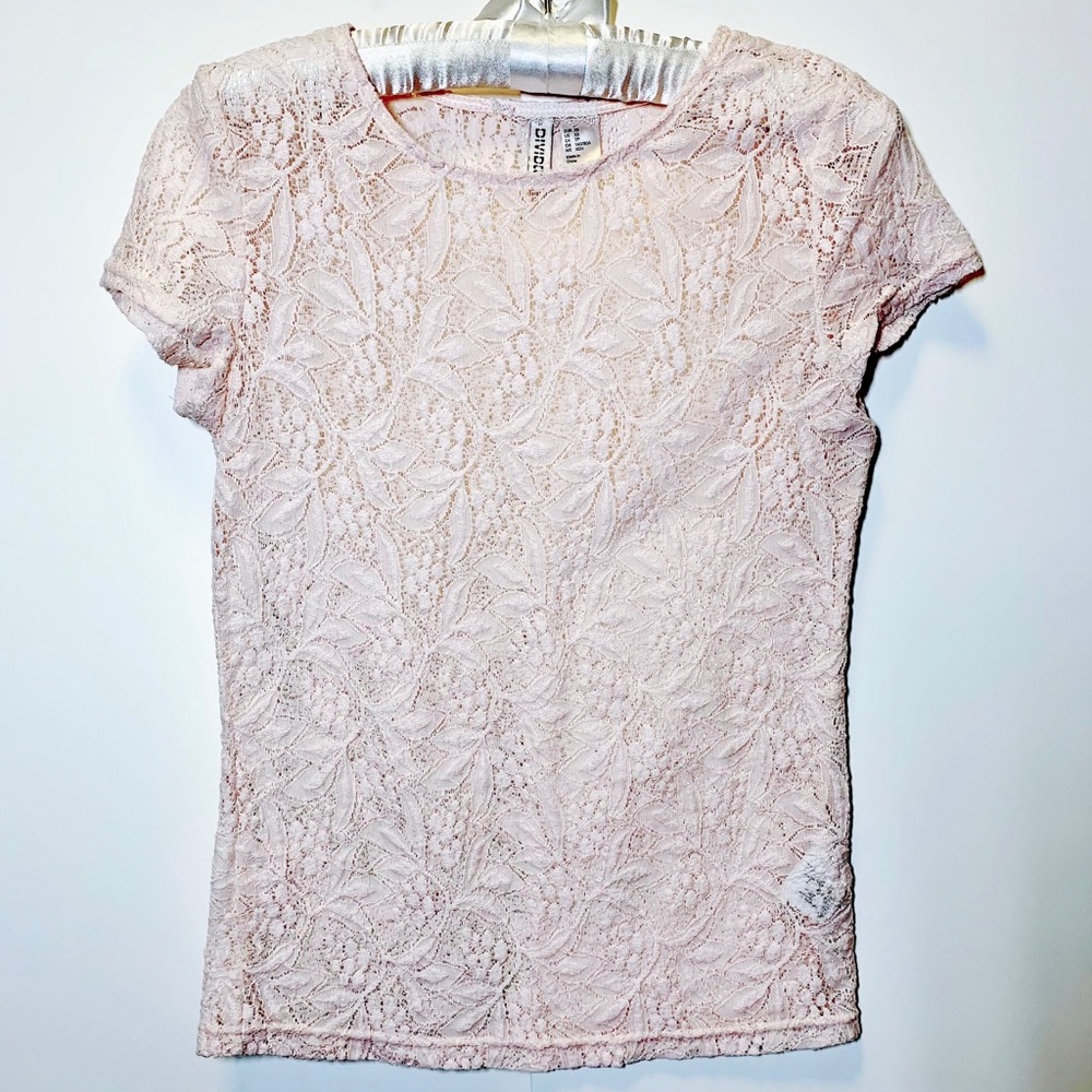 Divided by H&M Sheer Lace Top